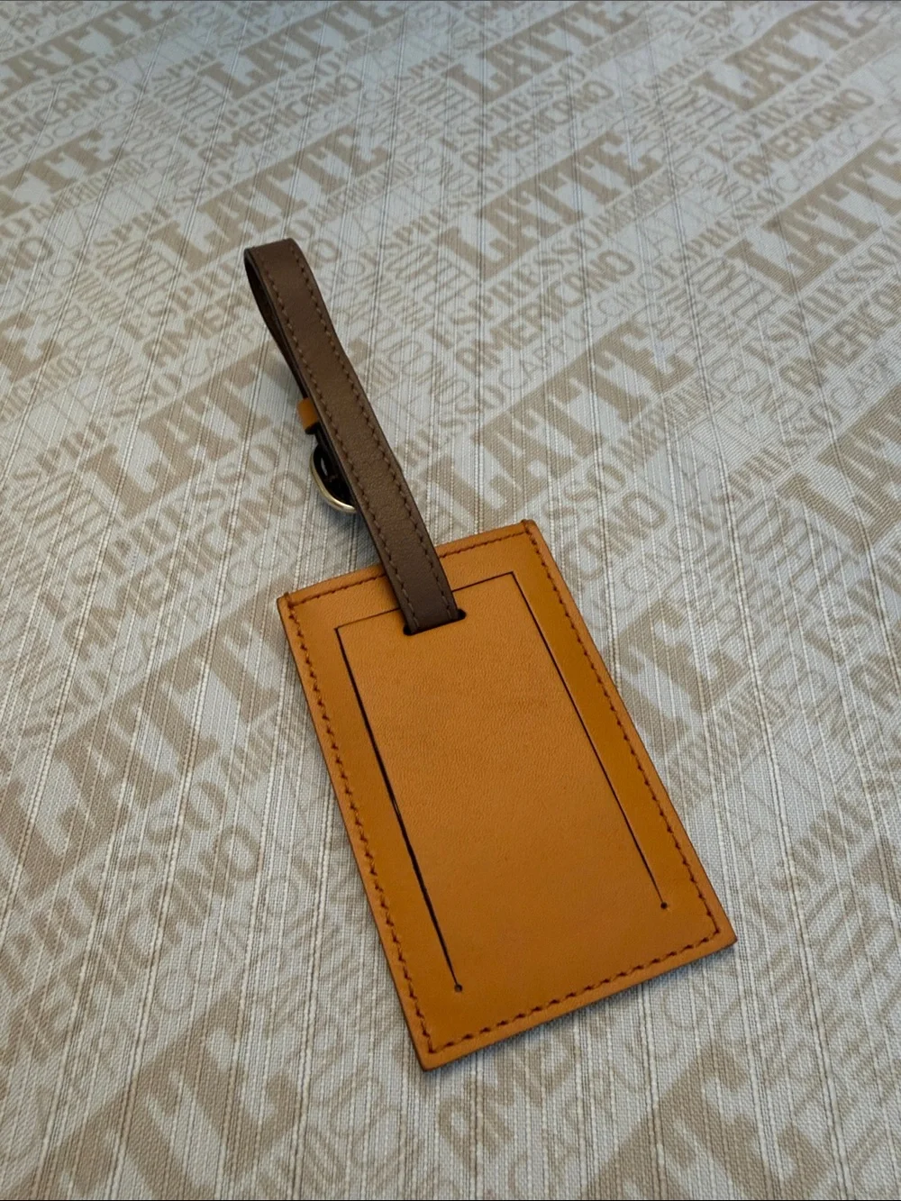 Gucci Leather Horse Luggage Tag - Picture 4 of 6